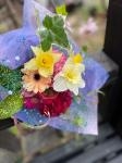 お庭のお花を使って！｜「大麻フラワー」　（北海道江別市の花キューピット加盟店 花屋）のブログ